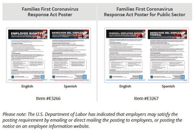 Families First Response Act Posters