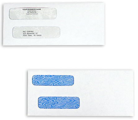 Double Window Envelopes